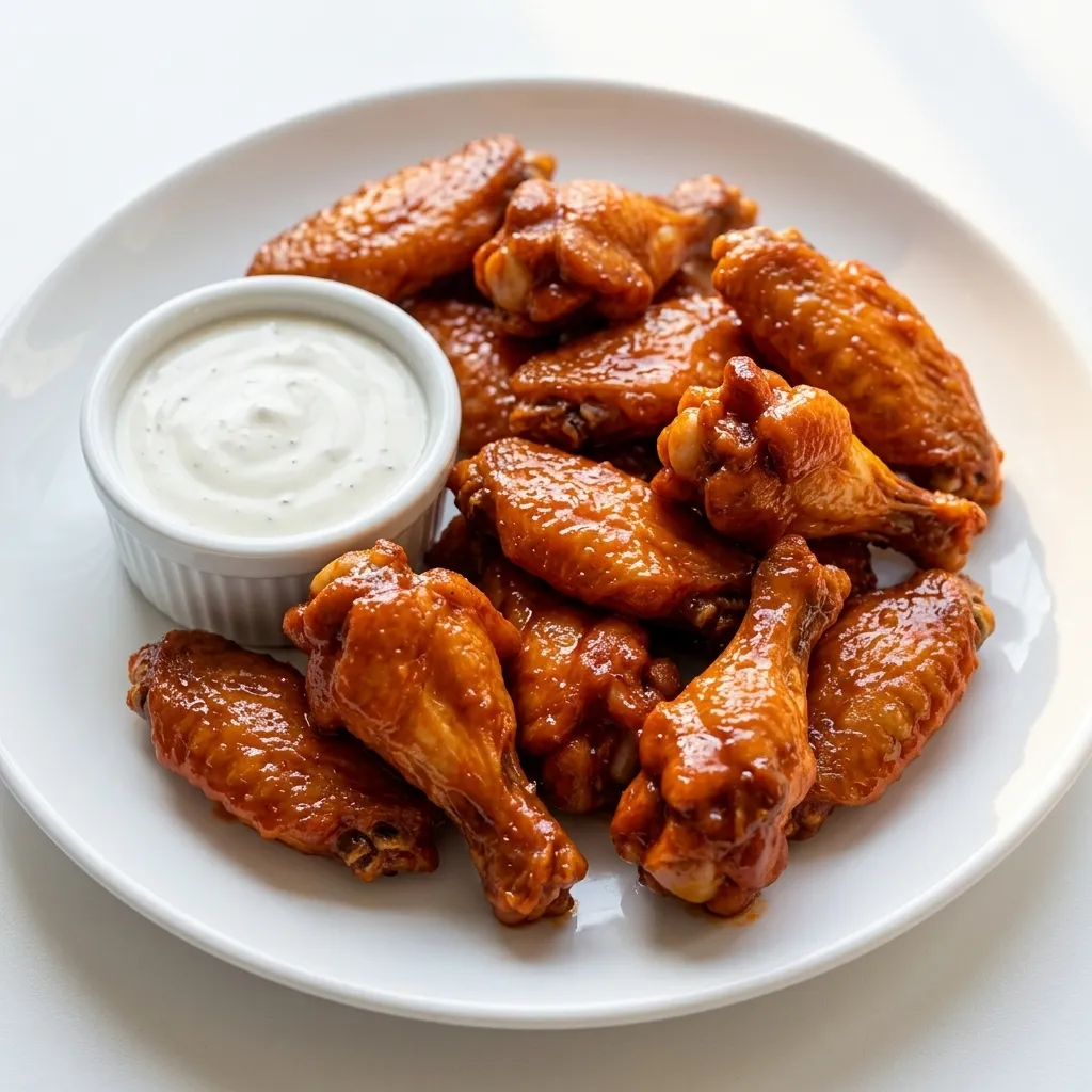 Saucy chicken wings at Craze Pizza & Cake in northeast Calgary, AB